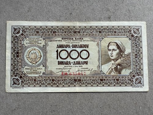 Jugoslavia yugoslavia 1000 - yugoslavia,