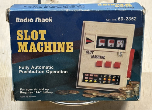 Vintage radio shack slot - radio,