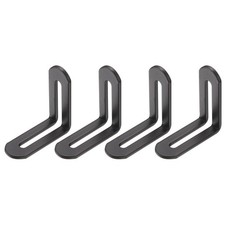 4 Pieces Metal L Brackets