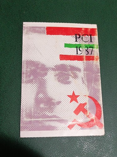 Tessera pci partito comunista - tessera,