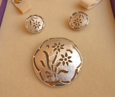 SET PARURE SPILLA E ORECCHINI