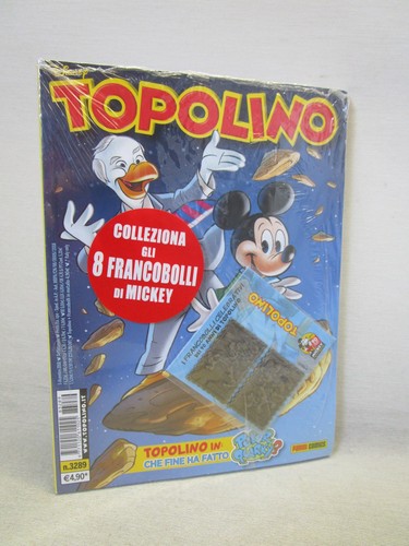 Topolino 3289 francobolli 90 - topolino, 3289+2