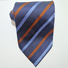 Cravatta Uomo ZARLINI Blu Seta