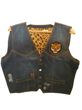 Running Bear Gilet Denim