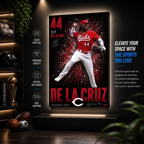 Poster tela elly la - la, cruz