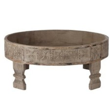 MACINA ETNICA ORIENTALE LEGNO INTARSIATO TAVOLINO BASSO ETNICO Outlet solo 1 pz