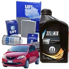 Kit Tagliando 3 Filtri Ufi Lancia Ypsilon 1.2 Gpl 3 Lt Olio Multipower Dal 2011