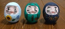 Gunma Daruma Set di 3 Bambole