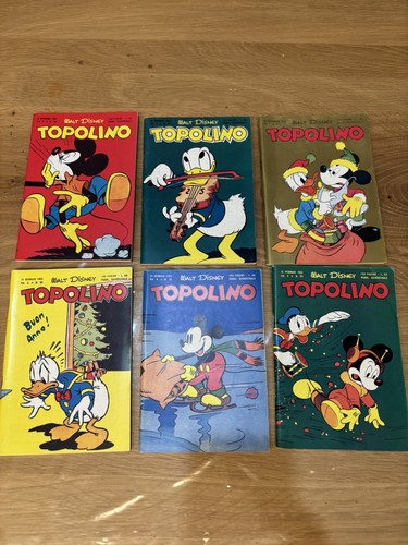 Topolino vol completo 55 60 - topolino, vol.
