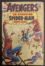 Avengers #11 - Prima apparizione di Spider-Man - Jack Kirby - Stan Lee - Silver Age