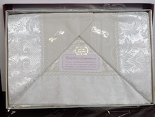 Set Biancheria Da Letto Nuove Coordinato: Lenzuola - Federe - Copriletto -