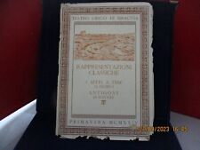 opuscolo originale TEATRO