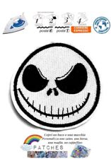 patch Jack Skellington Skeleton Nightmare before christmas toppa testa scheletro
