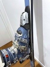 Set: Sci FISCHER donna 155cm + attacchi + scarponi SALOMON 23-23,5cm 