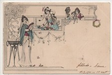 ART NOUVEAU - RAGAZZE CON