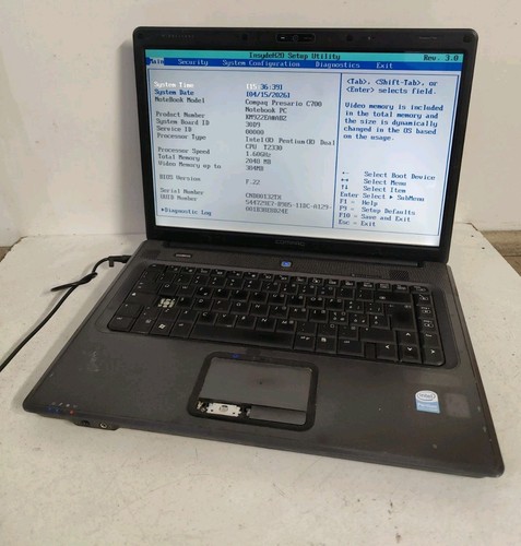 Netbook compaq presario - pc,