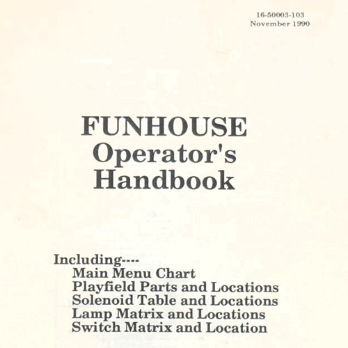 Williams funhouse flipper - funhouse,