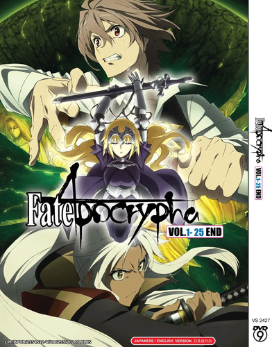 Anime dvd fate apocrypha - anime, (1-25