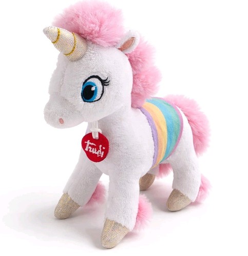 Peluche unicorno trudi - unicorno,