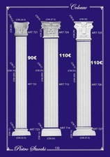 colonna piatta rigata base