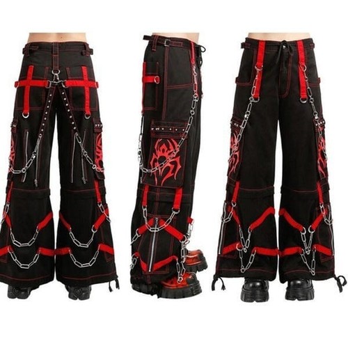 Pantaloni gotici tasca ragno - , 2