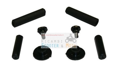 Kit gommini cofano vespa - dx,
