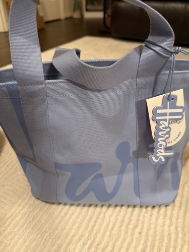 Harrods blue logo tote - tote, bag