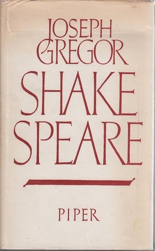 Shakespeare gregor joseph - gregor,,