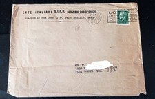 REGNO 1937 BUSTA VIAGGIATA