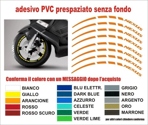 Adesivi cerchio gilera nexus - adesivi,