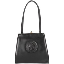 Luciano Soprani  Borsa a spalla Vintage Pelle  Col.  Nero