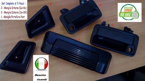 Set maniglia esterna interna - set,