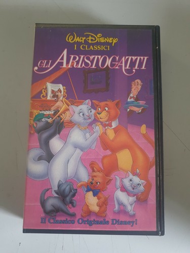 Vhs gli aristogatti disney - "gli,