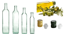 10 bottiglie marasca da 750 ml in vetro trasparente completo tappo salvagoccia