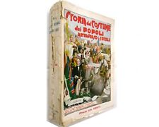 STORIA del COSTUME dei POPOLI attraverso i secoli 1934 lorenzini scarpelli