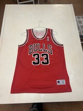 Maglia Basket NBA Chicago Bulls Champion 33 Pippen Rara Vintage XL