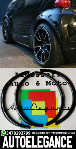 Smart fortwo 451 set spoiler - smart,