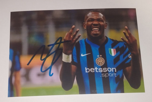 Autografo marcus thuram - autografo, bella