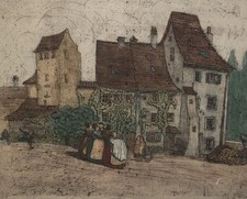 Karl Reisenbichler acquaforte