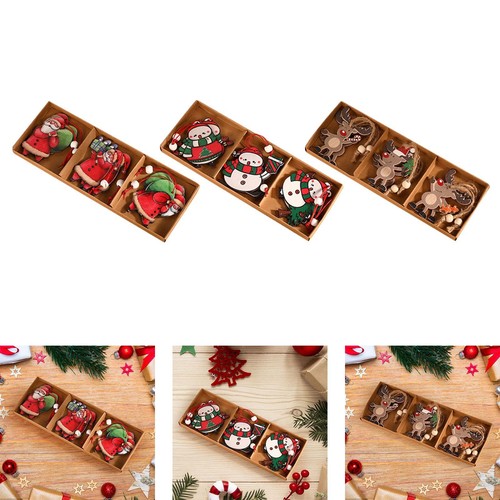 Pezzi ornamenti natalizi - 6, di