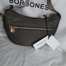 BORBONESE - Borsetta Luna Laurel Verde Foresta