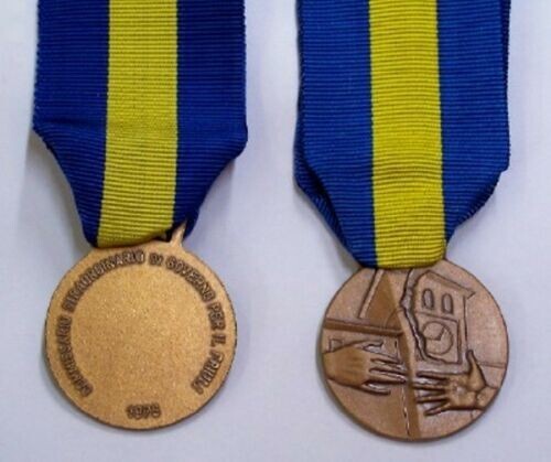 Medaglia terremoto friuli 1976 - medaglia,