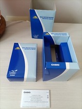 CASIO Sea Pathfinder Sports Gear scatola orologio GARANZIA Watch box Warranty 