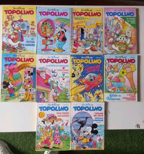 Lotto fumetti topolino - lotto,