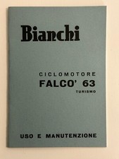 Libretto uso e manutenzione Bianchi Falco '63 Turismo