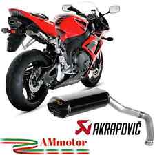 Akrapovic Honda Cbr 1000 RR 2006 Terminale Di Scarico Moto Carbonio Omologato