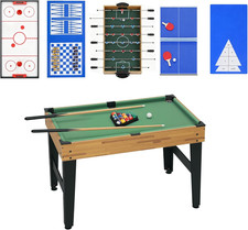 Tavolo Multigioco 13 in 1, Tavolo Da Gioco Multifunzione Con Calcio Balilla, Bil