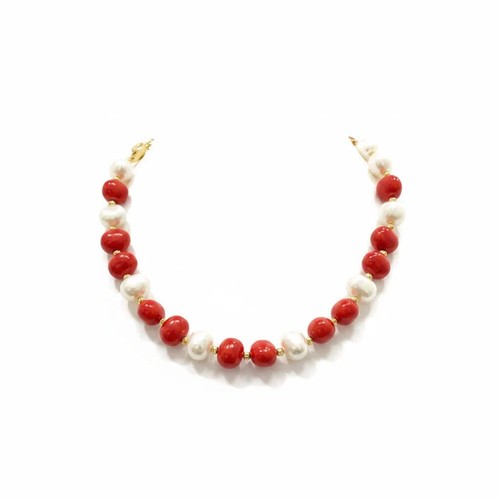 Collana donna perle polvere - collana,