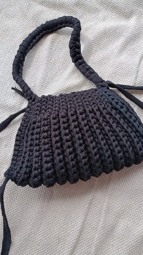 Borsa fatta mano uncinetto - borsa, a
