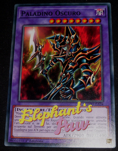 Yugioh paladino oscuro - paladino,